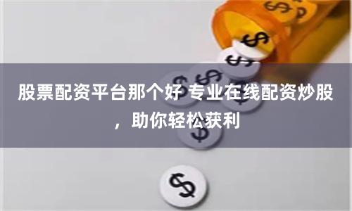股票配资平台那个好 专业在线配资炒股,助你轻松获利